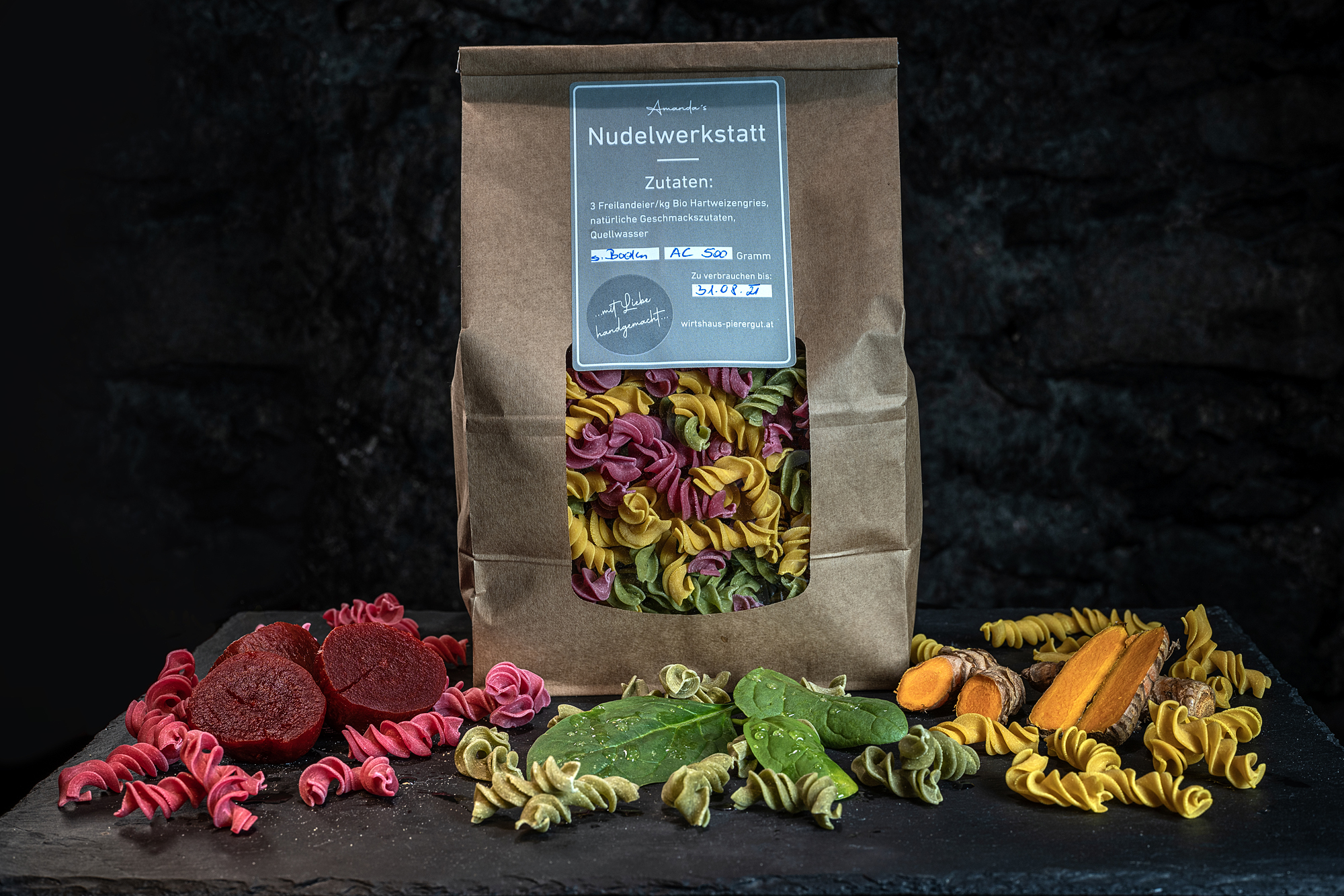 dreierlei curcuma spinat rote rüben 500g € 5,50